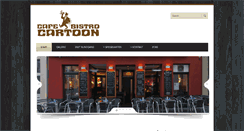 Desktop Screenshot of cafe-bistro-cartoon.de